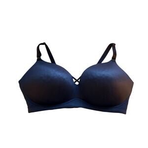 Torrid Curve Black Wire-Free Push-Up Smooth Bra Padded 42DDD